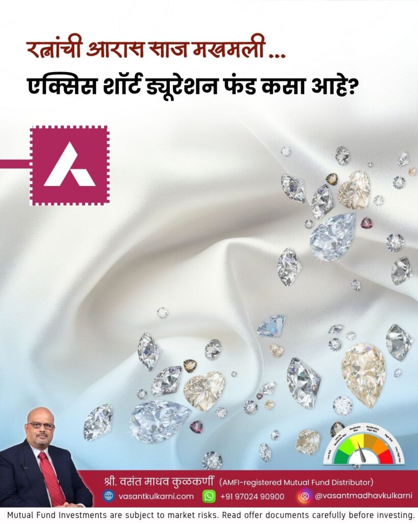 रात्नांची आरास साज मखमली : अॅक्सीस शॉर्ट डयुरेशन फंड